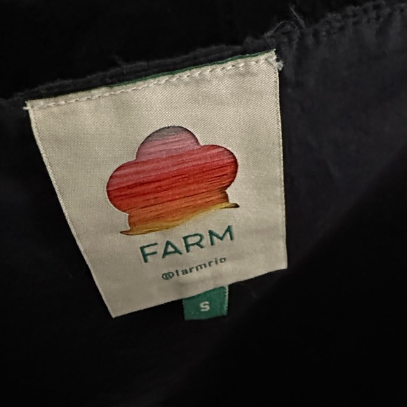 FARM Rio Black Eyelet Ruffle Tank Top - Picture 3 of 5